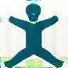 Icon representing physical fitness and strength